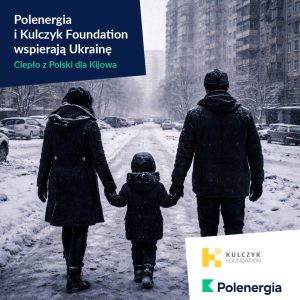 Mieszkańcy Kijowa walczą dziś nie tylko z mrozem, ale i z poczuciem osamotnienia. Ciepło płynące z P...