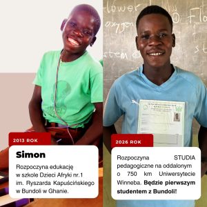 #PieknaHistoria: Simon – z wioski na uniwersytet...