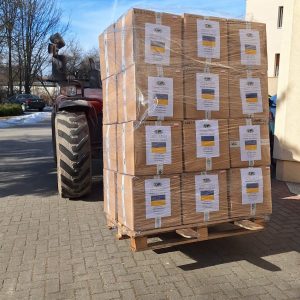 Dzisiaj w drogę wyruszył transport pomocy humanitarnej dla Ukrainy!...