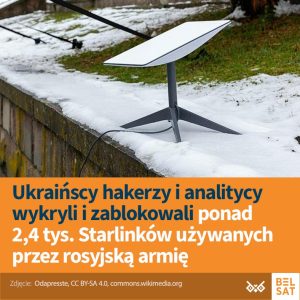 InformNapalm ujawnił, że po wprowadzeniu technicznych ograniczeń dostępu rosyjsk...