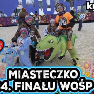Miasteczko 34. Finału WOŚP na błoniach PGE Narodowego pełne było atrakcji, któr...