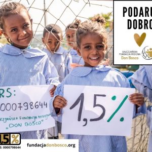 Przekaż 1,5% podatku — PODARUJ DOBRO!   DOBRO może mieć Twoje imię!...