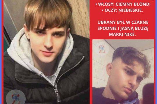 Zaginął
Jakub Michalik, lat 18
#schweinfurt #niemcy 
#policjaSchweinfurt #zagini...