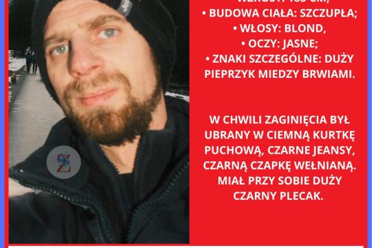Zaginął
Karol Pełka, lat 35

#Warszawa #mazowieckie
#poszukiwania #zaginął #zagi...