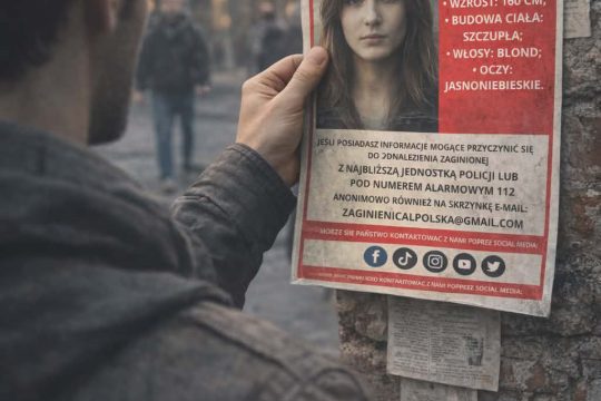 ZATRZYMAJ SIĘ NA CHWILĘ

Codziennie ktoś w Polsce nie wraca do domu.
Czyjaś córk...