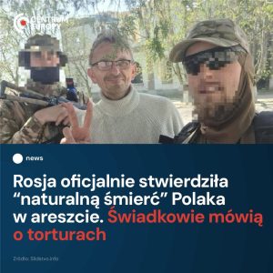 Dopiero po ponad dwóch latach od śmierci Krzysztofa Galos rosyjskie MSZ wysłało ...