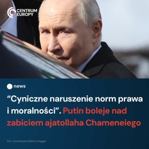 Putin zapewnił o "najszczerszym współczuciu" i wsparciu dla całego narodu irańsk...