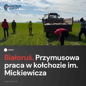 Białoruski reżim zmusza byłych więźniów do pracy w kołchozie. Oficjalnie służby ...