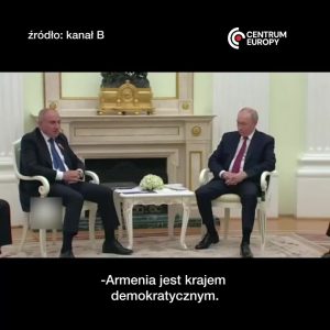 Premier Armenii wprost strollował Putina będąc na Kremlu.

Nikol Paszynian ukłuł...
