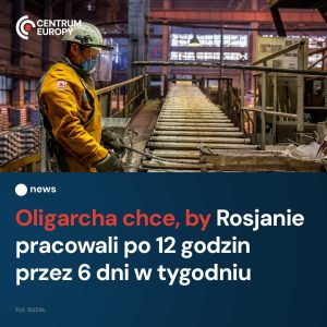Rosjanie muszą pogodzić się z tym, że będą musieli pracować 12 godzin dziennie, ...