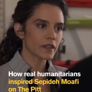 W ten sposób prawdziwi pracownicy organizacji humanitarnych zainspirowali ambasadora IRC Sepideha Moafiego w The Pitt…