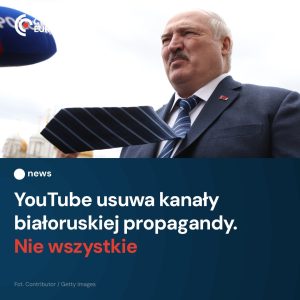 Z serwisu zniknęły profile państwowych mediów: agencji informacyjnej BiełTa oraz...