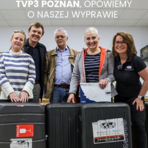 Dziś nasi Wolontariusze będą na żywo w TVP 3 Poznań!...