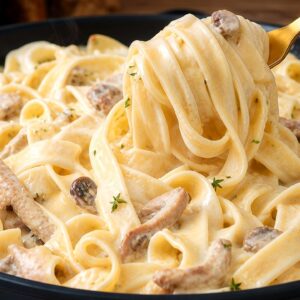 Nigdy nie jadłam tak pysznego makaronu! Bogaty i kremowy fettuccine Alfredo