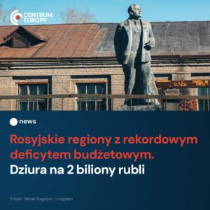 Sam minister finansów Rosji Anton Siłuanow byl zmuszony przyznać, że problem jes...