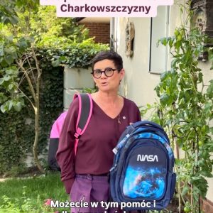 300 plecaków dla dzieci z Charkowszczyzny...