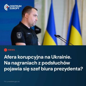 Obecny szef Biura Prezydenta Kyryło Budanow ma występować na nagraniach służb an...