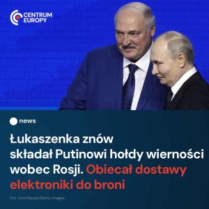 "Święcie wypełniamy wszystkie nasze ustalenia"

Putin przyjął dyktatora w swojej...