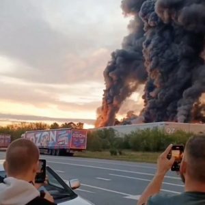 W ciągu ostatnich trzech dni pod atakiem ukraińskich dronów znalazło się 12,4 pr...