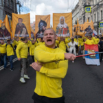 12 września Newskim Prospektem Petersburga przeszła procesja religijna, upamiętn...