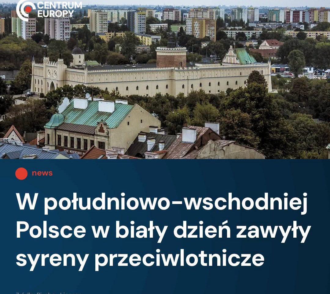 Alarm został ogłoszony ze względu na masowy rosyjski atak na ukraińskie ziemie. …