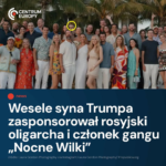 Amerykańscy dziennikarze śledczy ujawnili, że na uroczystości weselnej Donalda T...