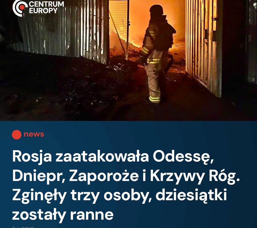 Atak na Ukrainę: obrona przeciwlotnicza zestrzeliła ponad 100 celów, ale nie por…