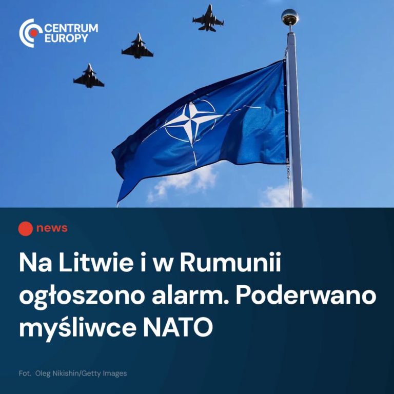 Na Litwie ogłoszono żółty poziom zagrożenia w związku z podejrzeniem obecności d...