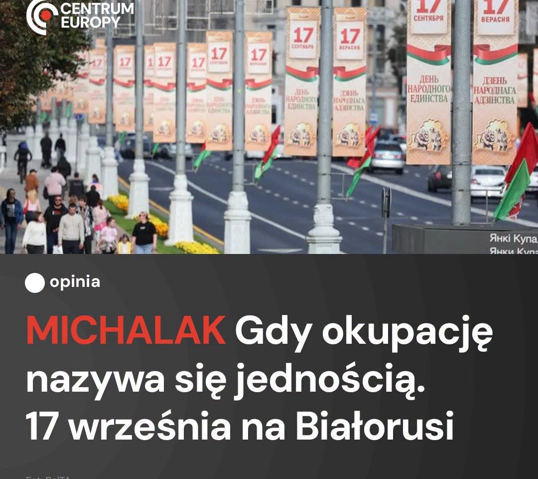 Po raz piąty Białoruś obchodzi dziś „święto narodowe” ogłoszone przez Łukaszenkę…
