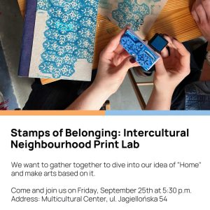 “Stamps of Belonging” is an art project that aims to strengthen neighbourhood connections and foster...