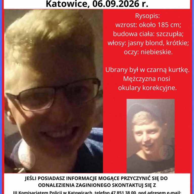 Zaginął 
Mirosław Gieszka, lat 31
#katowice #śląskie #policja_katowice
#zaginio...